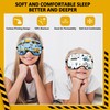 2 Pcs Sleep Eye Mask, Construction Vehicles Masks with Adjustable