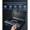 PINEWORLD Gun Safe For Handgun, Gun Case, Biometric Gun Safe