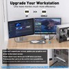 UANTIN DisplayPort to Dual HDMI Adapter | 4K 60Hz DP