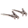 2pc Mini Locking Pliers Set Long and Round Nose Vice