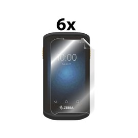 IPG Compatible with ZEBRA TC20 - TC25 Hydrogel Screen Protector (6 Units) Invisible Touch Screen Sensitive Ultra HD Clear Film Anti Scratch Skin Guard - Smooth/Self-Healing/Bubble -Free for tc20thin