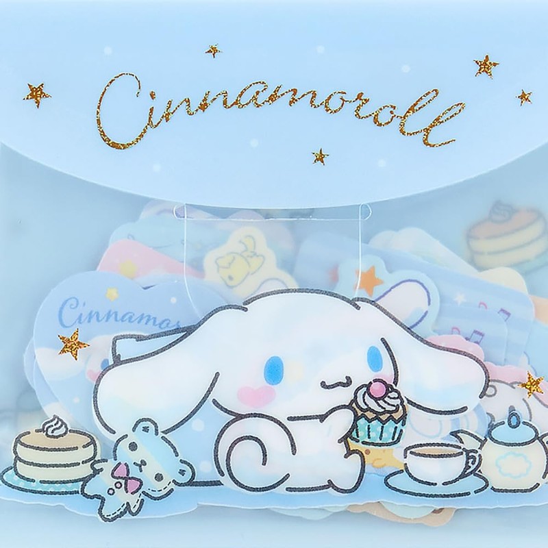 Sanrio 401200 Cinnamoroll Sticker & Case Set
