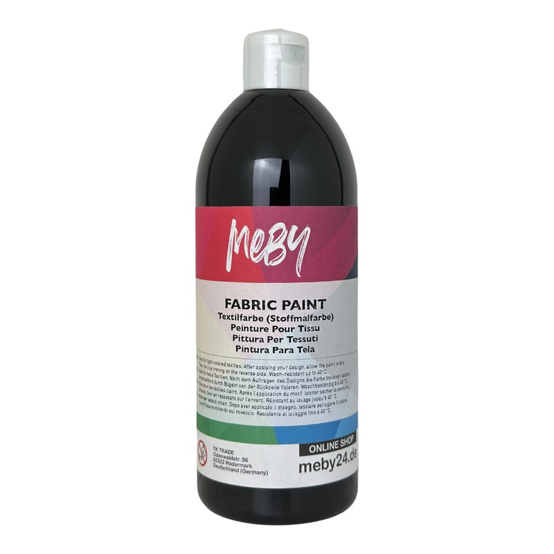 Fabric Paint 500 ml - Textile Paint for Light Fabrics,