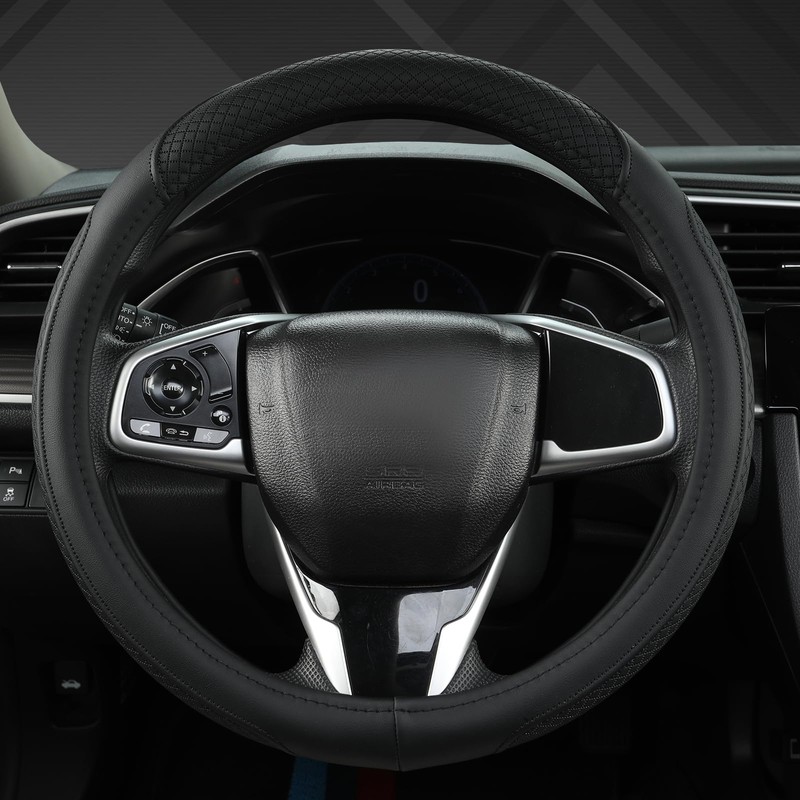 West Llama Customized Auto Car Steering Wheel Cover for Honda