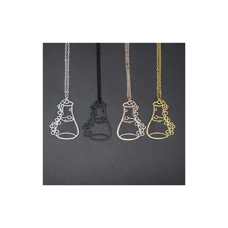 Collar Matraz Biología Medicina Doctor Enfermera Químico