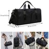 Sharemee - Dry Wet Separated Weekender Duffel Bag, Gym Sports