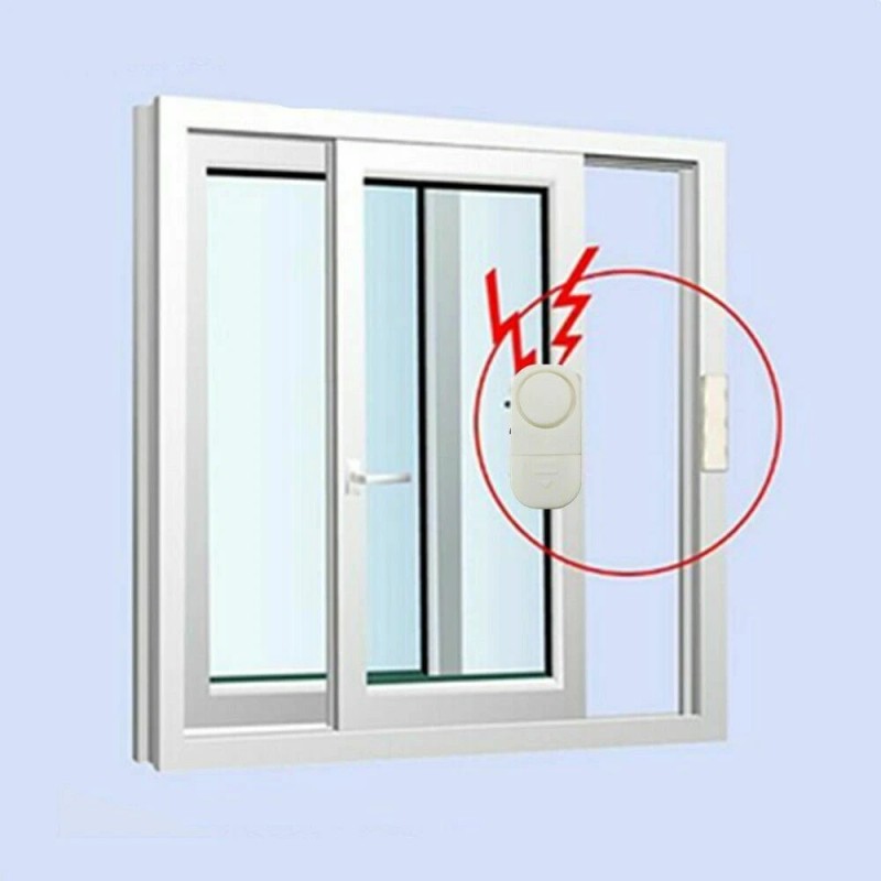 Battery Connection 10PCS Wireless Home Window Door Burglar Security Alarm