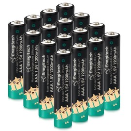 Enegitec Lithium Batteries AAA High Capacity Long Lasting, 1.5V Triple A Battery for High-Tech Devices -24 Pack - Color: 16pack