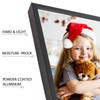 16x24 Inch Poster Frame, Plexiglass, Set of 2, Black Snap