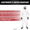 KOTA Disposable Protective Coverall Suit with Hood, with Hood, Elastic