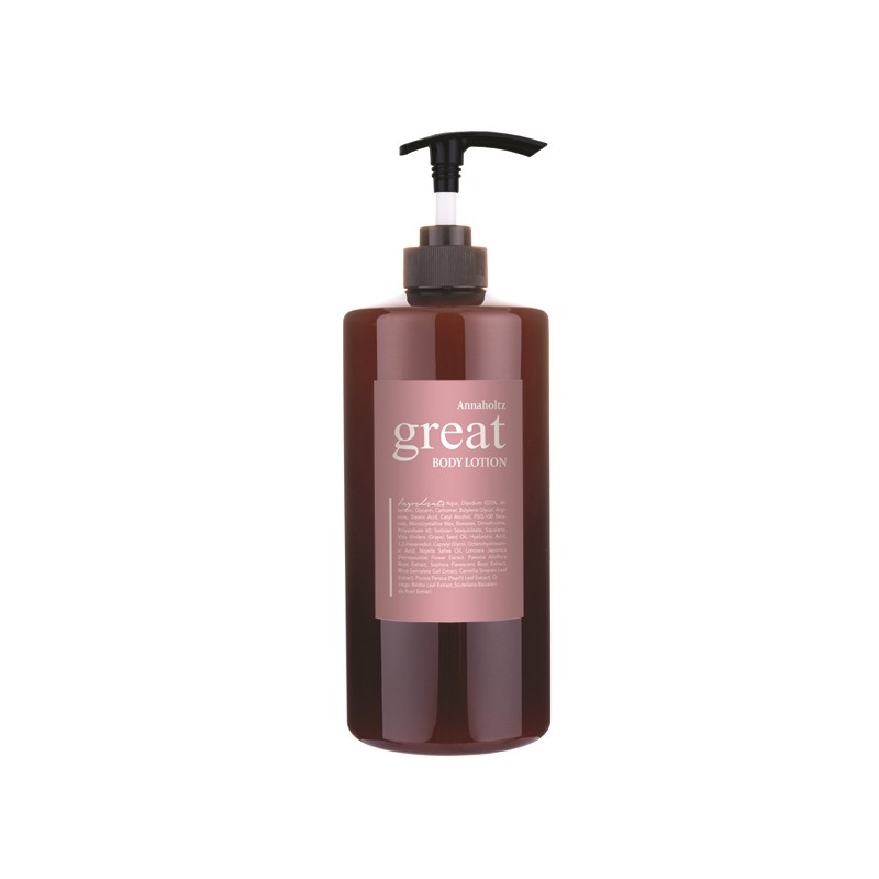Anna Holtz Great Body Lotion 300ml Highly moisturizing, slightly acidic,