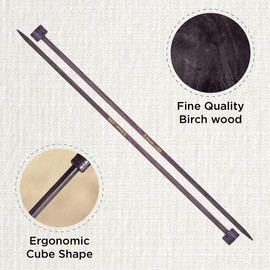 KnitPro J’Adore Cubics Single Pointed Needles 10" (25cm) | 5.00mm