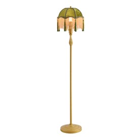 xiaojuande Vintage Floor Lamp - 62.6" Mid-Century Modern Standing Light Nordic Reading Lamp for Living Room/Bedroom/Office/Dorm | Classic Luxe Design