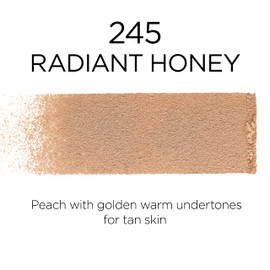 L'Oreal Paris Makeup Infallible Fresh Wear Foundation in a Powder, Up to 24H Wear, Waterproof, Radiant Honey, 0.31 oz.