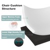 baibu 48 Inch Bench Cushion, Dual-Layer Design Memory Foam Indoor
