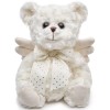 Bearington Peace 12"Teddy Bear Angel Stuffed Animal Gift for Christening,