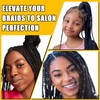 Smoothing Braiding Gel for Twists, Locs, Edges, Cornrows - With