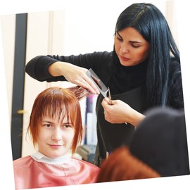 Beavorty Titanium Steel Hair Comb Double Sided Wide Tooth for Curly Hair Styling Grooming Tool Hairdressing Comb Barber Accessories