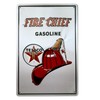 FIRE CHIEF AVSB-109 Gasoline Oil Garage Motorcycle Garage Sign Vintage