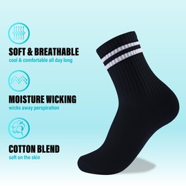 The Essentials Wardrobe Ladies TEW 12 Pack Sports Ankle Socks - UK 4-8/EU 37-42 - Black