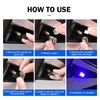 Merdege 4 PCS LED Tire Valve Stem Cap Lights, 360