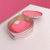 BENEFIT S/F Pink Round Beauty Face Makeup Bag size 9×9