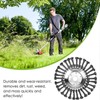 150mm / 6 Inch Steel Wire Trimmer Head Round Steel