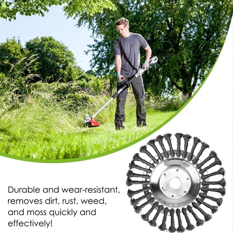 150mm / 6 Inch Steel Wire Trimmer Head Round Steel