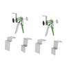 Qianly 2Pcs Drawer Front Installation Clamps Drawer Face Clamps Carpentry