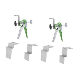 Qianly 2Pcs Drawer Front Installation Clamps Drawer Face Clamps Carpentry Tool Cabinet Hardware Jig