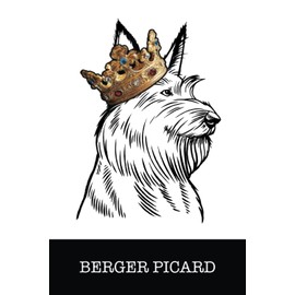 Berger Picard: Berger Picard King/Queen Wearing Crown Notebook Journal