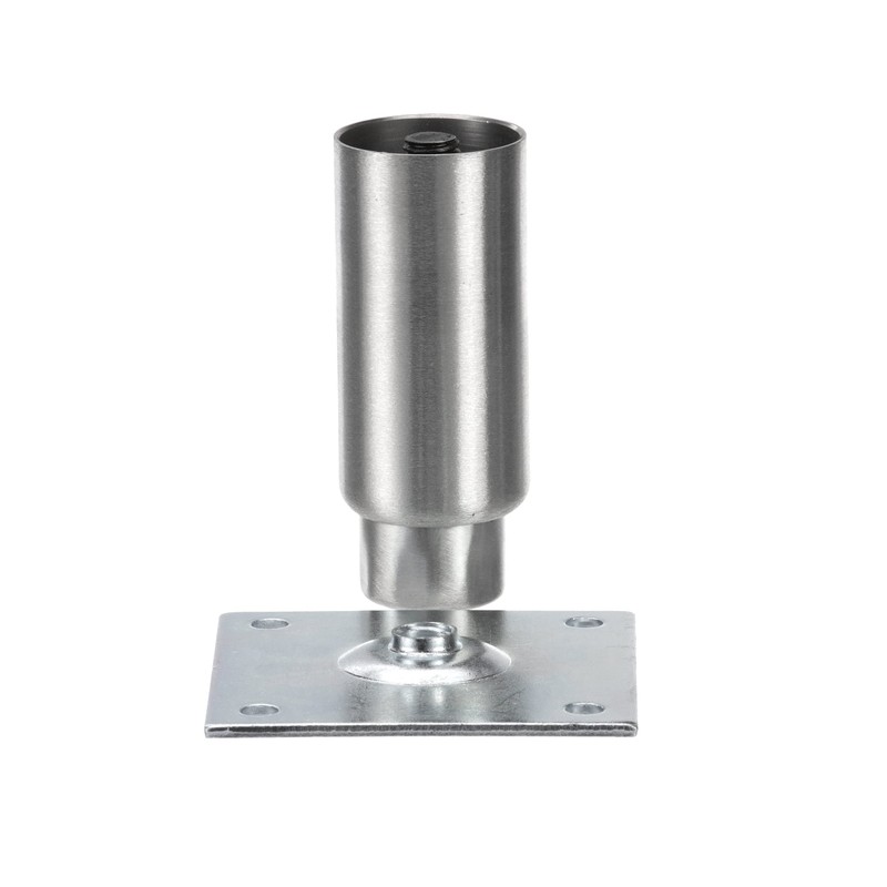 "1-5/8" OD x 4" H Stainless Steel Equipment Leg with