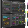 DIYMAG Magnetic Calendar for Refrigerator 2026 Fridge White Board Dry