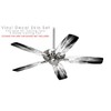 Lightning White - Ceiling Fan Skin Kit fits most 42