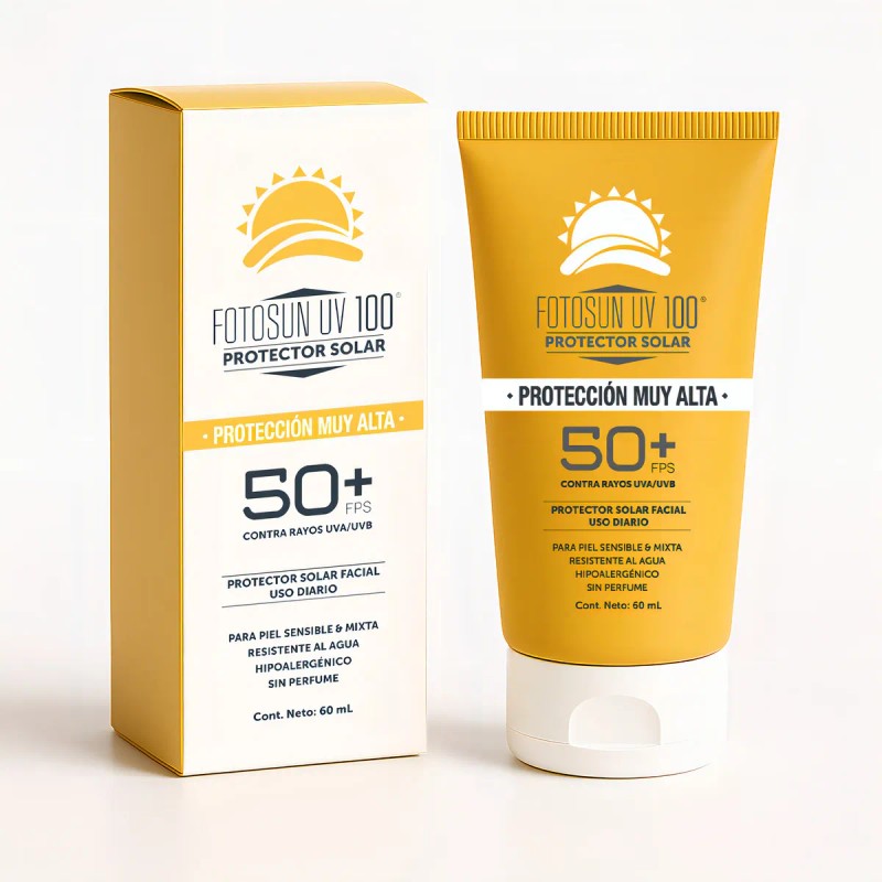 Fotosun 100 Protector Solar Uso Diario Fps50 60ml