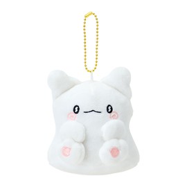 Sanrio 466077 Hanamaru Ghost Mascot Holder, Polyester, Steel, For Ages 6 and Up
