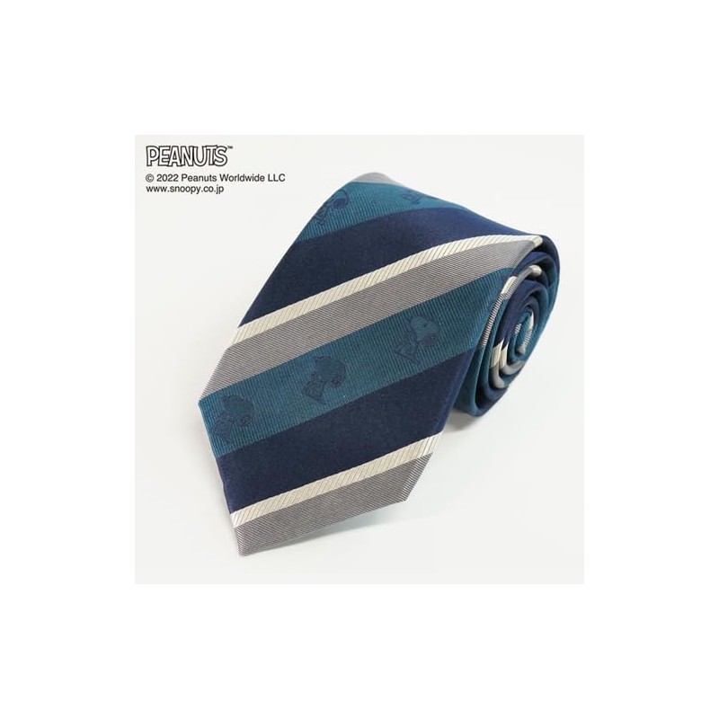 Peanuts Snoopy Necktie, Blue, Snoopy Necktie, Gift, blue