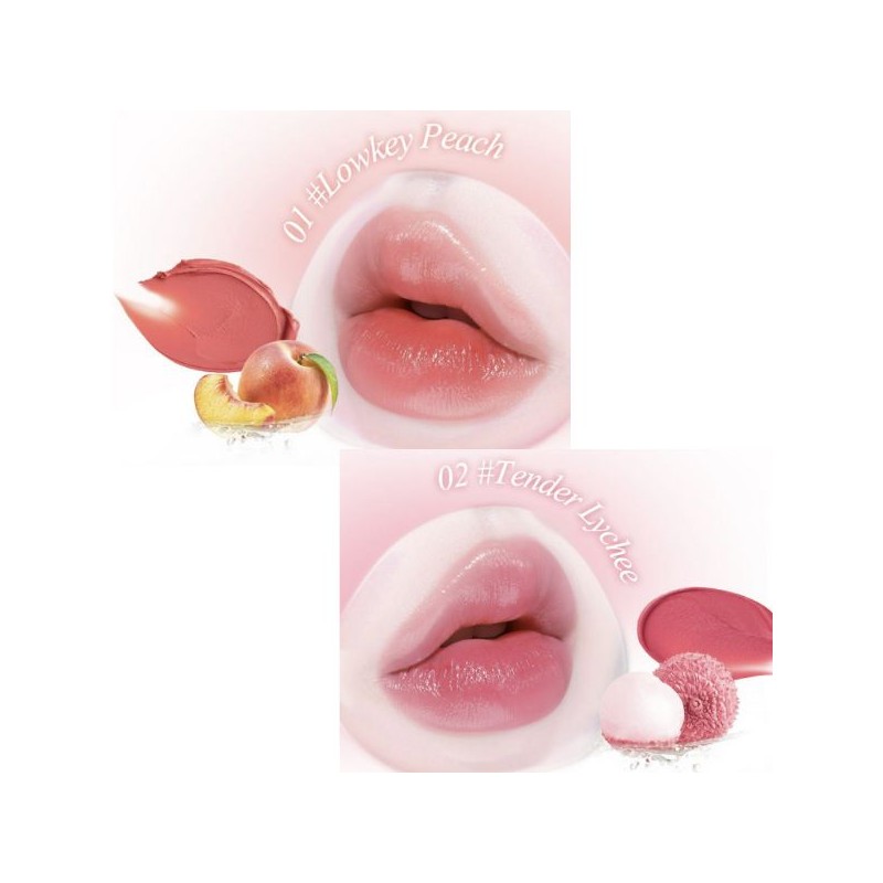 LILYBYRED Balming Dewy Tint 6g, Color:02 Tender Lychee