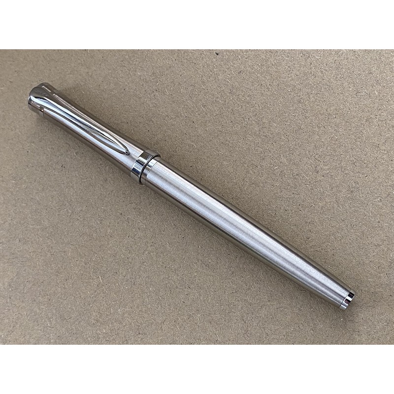 Rhapsody Luxury 3035 Executive STAINLESS STEEL Fountain Pen Ink Pens