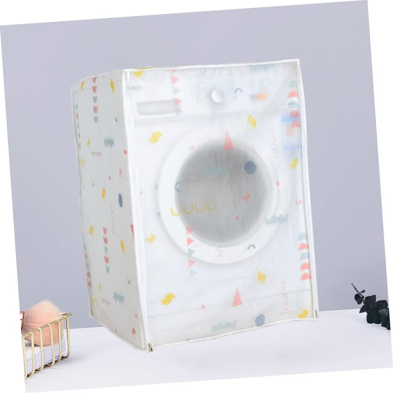 Zerodeko Washing Machine Case Zipper Peva Cover for Standard Washing