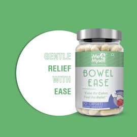 iMeMyself Bowel Ease – 30 Plant-Based Capsules | Gentle Bowel Support with Herbal Extracts & Vitamins