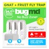 BugMD No Buzz Zone - Flying Insect Trap Catcher Indoor