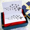 Newstamps Stamp Butterfly Swarm Motif Stamp Large Wooden & Rubber
