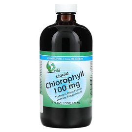 World Organic Liquid Chlorophyll 100mg Mullberry, 0.02 Pound