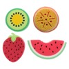 EPRHAY Various Fruit Bath Sponge Set with 4 Fun Fruit