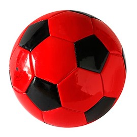Football Training or Game Size 5 Red & Black