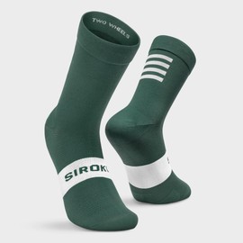S1 Cycling Socks for Men and Women, Ergonomic Design, High Compression, Army Green