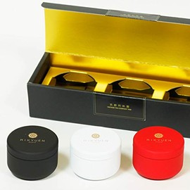 Kyoto Rikyuen RIKYUEN03 Black Roasted White Sencha Asamiya Tea Gift Tea Bag Type Item-black-white-red-Petit