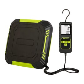 Advance Electronic Refrigerant Charging Weight Scale 220 LBS Digital HVAC Scale with Case Large Screen Backlit Display for AC Freon Refrigerant Recovery Tank Machine Professional Grade Small Business