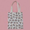 Moo Deng Tote Bag Cute Hippo Shoulder Bag Gift for